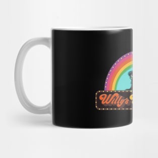 willys wonderland rainbow Mug